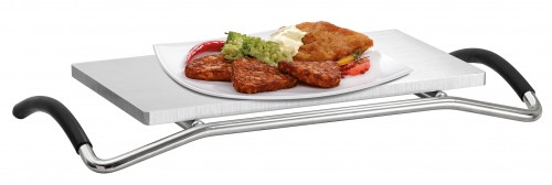 Substitute plate with handle