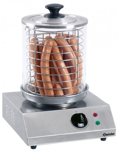 Hot-dog machine, edged