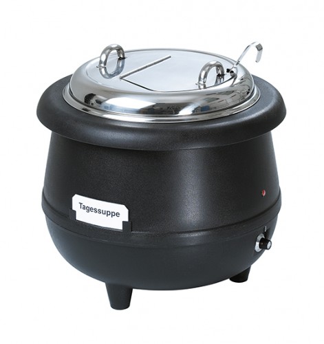 Soupière Gourmet, 10L, noire