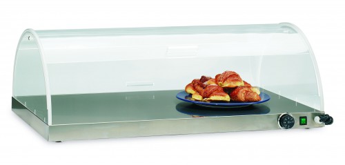 Countertop hotplates with dome - Dim. cm 92x52x32