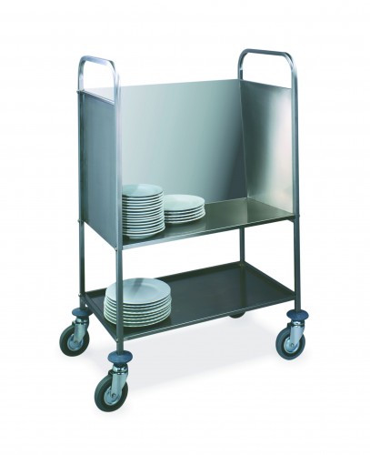 Plate trolleys - Plate capacity n. 200 - Dim. cm 84x51x116