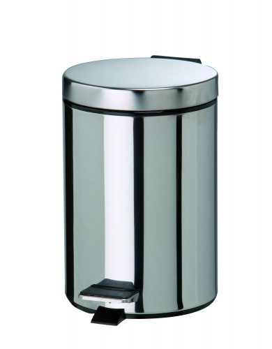 Stainless steel waste bin - 3 L - Pedal operated opening