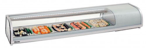 Vitrine froide Sushi, 5x1/2GN