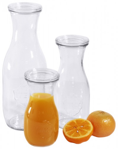 Weck®-Glass Bottles/Pitchers (0,25 L)