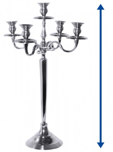 Candelabra - 5 arms (Height:  60 cm)