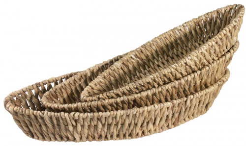 Boat Shaped Basket (Length:  67 cm)