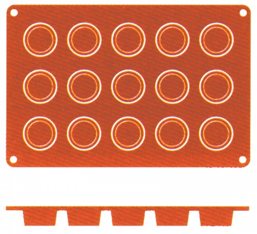 Non-Stick Baking Mat Petit Four Moulds