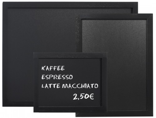 Menu Board - black (Length:  80 cm)