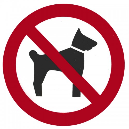 Signs, No dogs