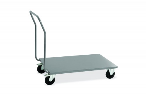 Stainless steel platform trucks - cm 60x90x97