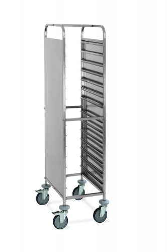 GN Container trolleys with C-shaped runners - Loading capacity  14 1/1GN