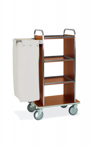 Housekeeping trolleys - 72cm base + side panels - 1 canvas bag