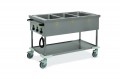 Bain Marie trolleys with separate temperature control - 2x GN 1/1