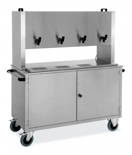 Wheeled cabinets for drinks dispensers - For article 1176