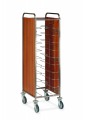 Universal Tray trolleys with melamine-faced panels on 2 sides - Loading capacity 30