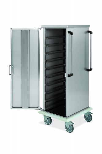 Tray/pan mobile cupboards  - Loading capacity n.10 1/1GN