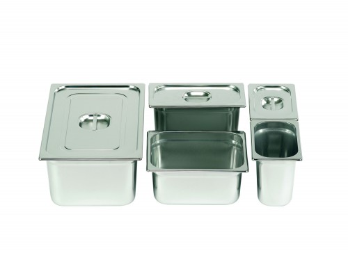 Stainless steel gastronorm containers - lt. 5.6