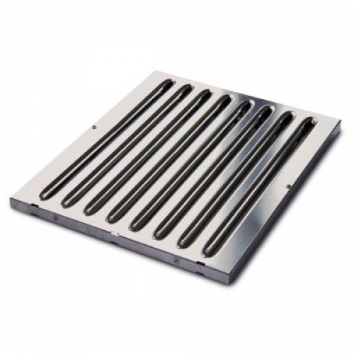 Labyrinth anti-fat filter of stainless steel 500x400x25mm