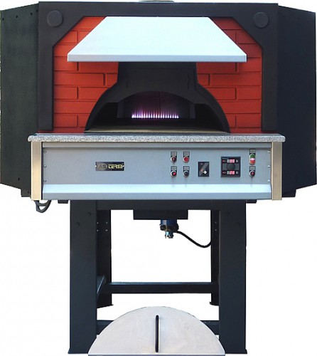 Rotating gas pizza oven GR120C