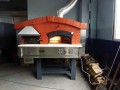 Mixed rotating gas-wood-burning pizza oven MIX120R 