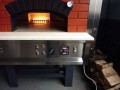 Mixed rotating gas-wood-burning pizza oven MIX120R 