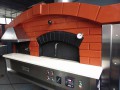 Mixed rotating gas-wood-burning pizza oven MIX120R 