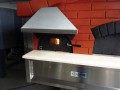 Mixed rotating gas-wood-burning pizza oven MIX120R 