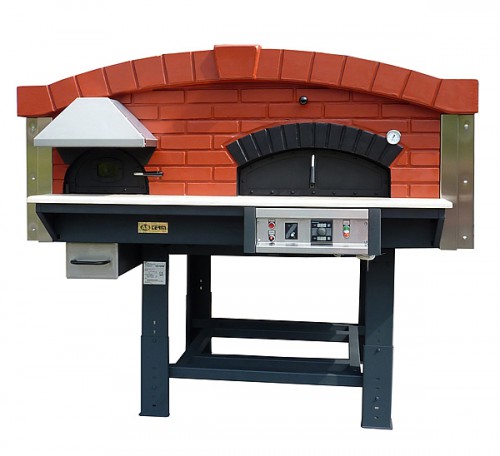 Mixed gas-wood-burning pizza oven MIX120V