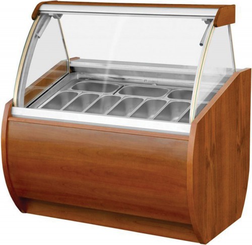 Refrigerated counter for icecream -18/-20c, 1040x900x1262mm