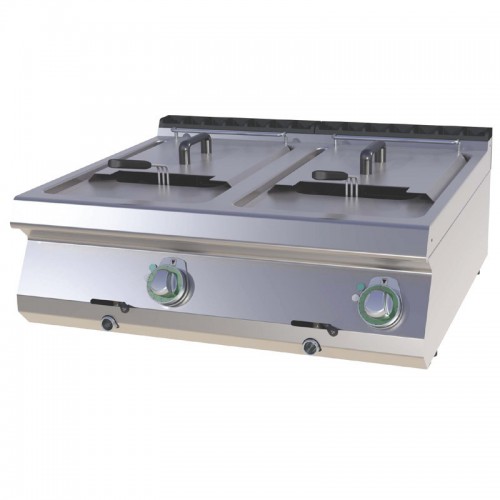 Electric fryer  660x600x290 mm, tank capacity: 2x8 litres