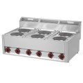 Oven, electric with 4 plates