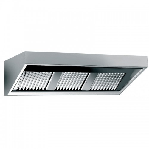 Wall mounted hood series eco 2600x900x450 mm