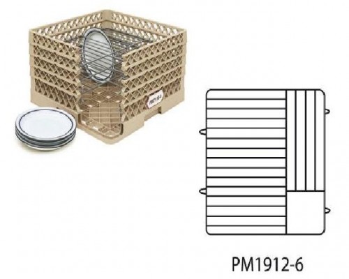 Rack with 6 extenders