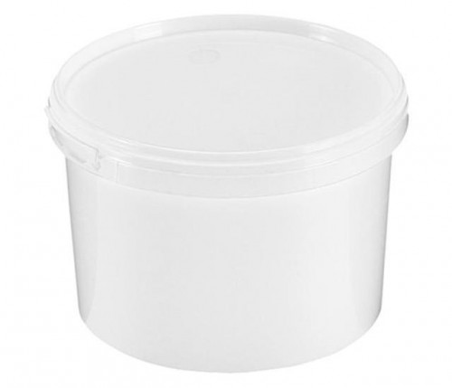 Bucket without handle - With lid 