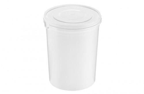 Bucket without handle - With lid