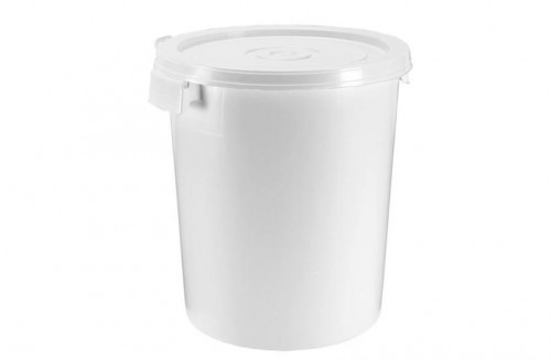 High capacity bucket - with plastic shelf handles