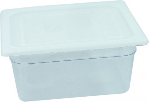 Rubbermaid - Polycarbonate 1/2 couvercle avec incision